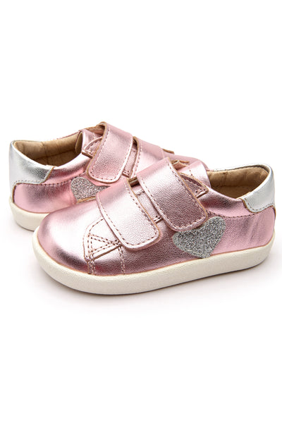 Girls Shoes Old Soles The Drum - Pink Frost