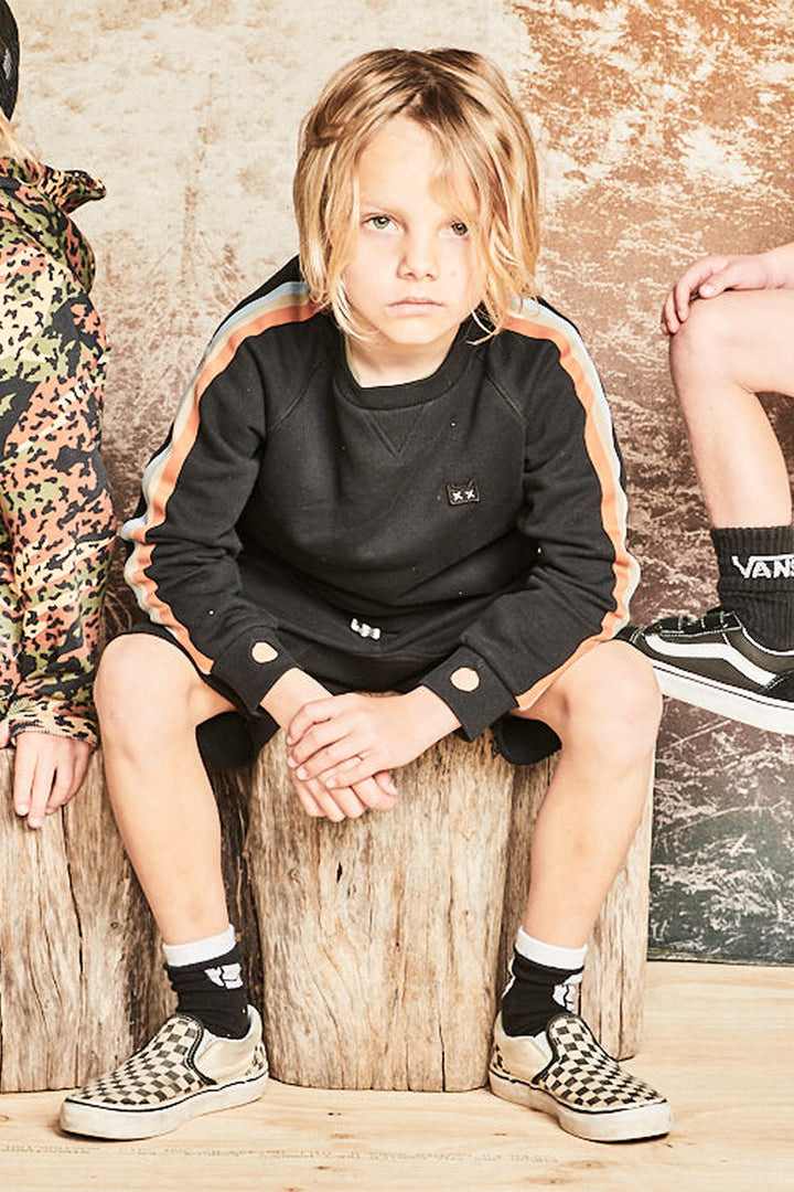 Munster Kids Trackside Kids Sweatshirt - Soft Black