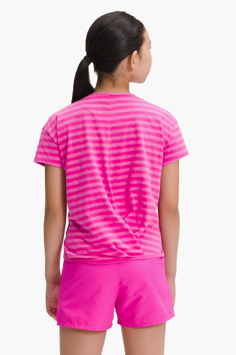 Girls Shirt The North Face Tri-Blend Pink