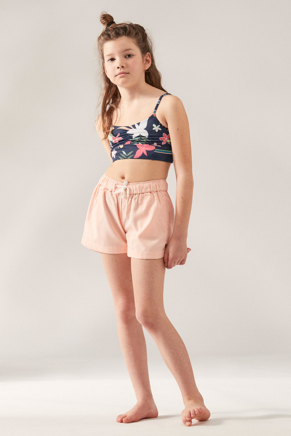 Girls Shorts Roxy Una Mattina Tropical Peach – Mini Ruby