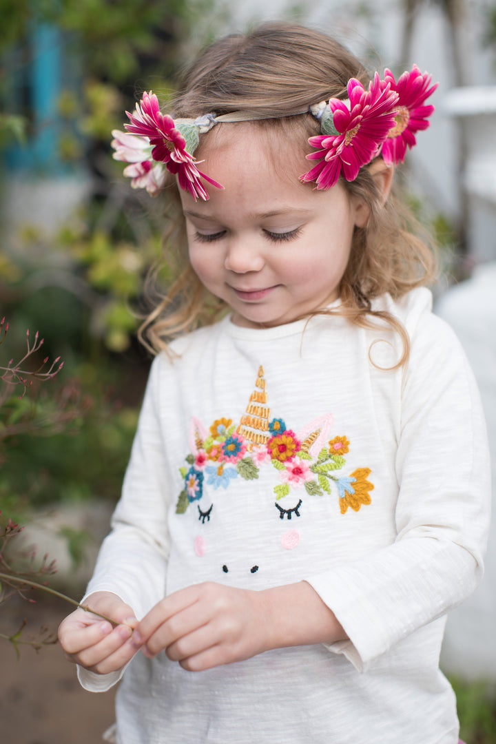 Mimi and Maggie Unicorn Dreams Girls Tee