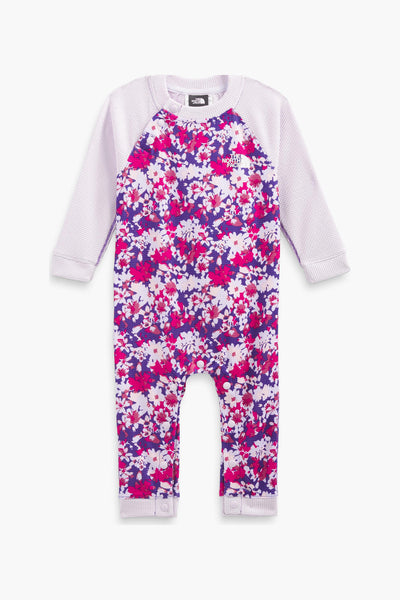 Baby Girl Rompers North Face Waffle Baselayer Peak Purple