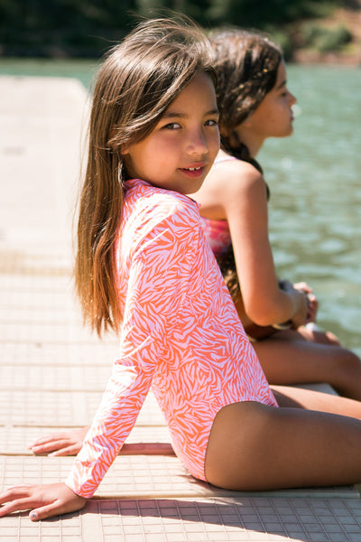  Girls Swim Suits Size 14 Summer Toddler Girls Long