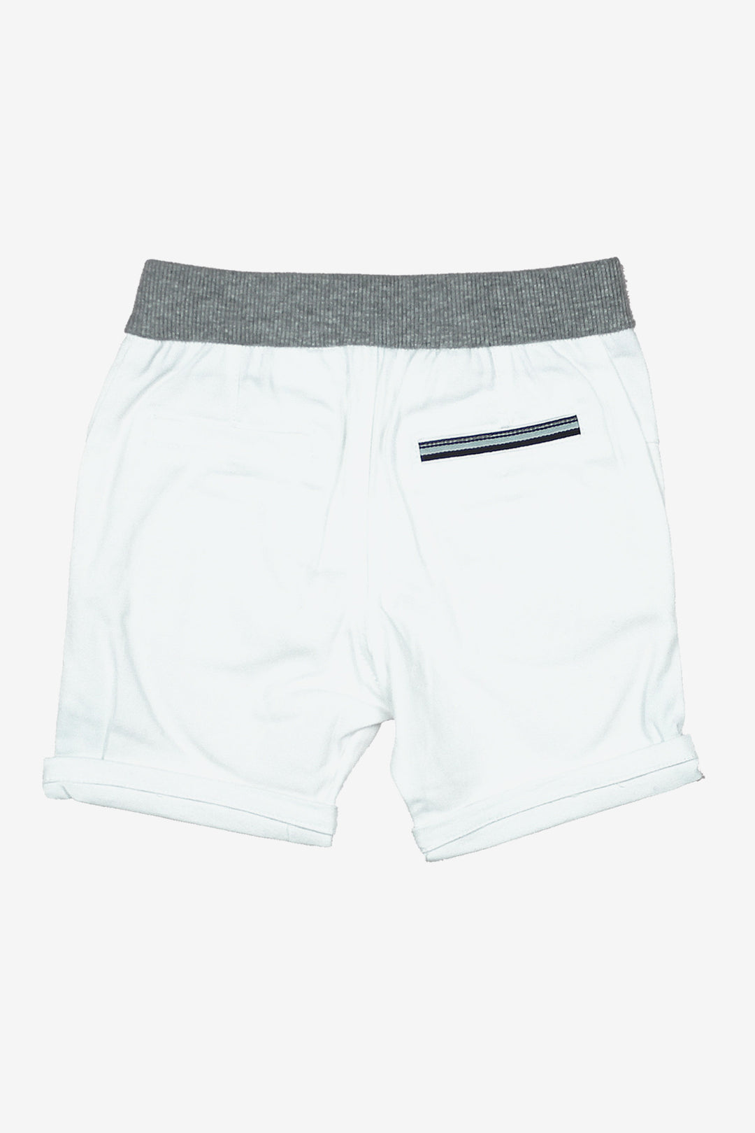 White Baby Boys Shorts