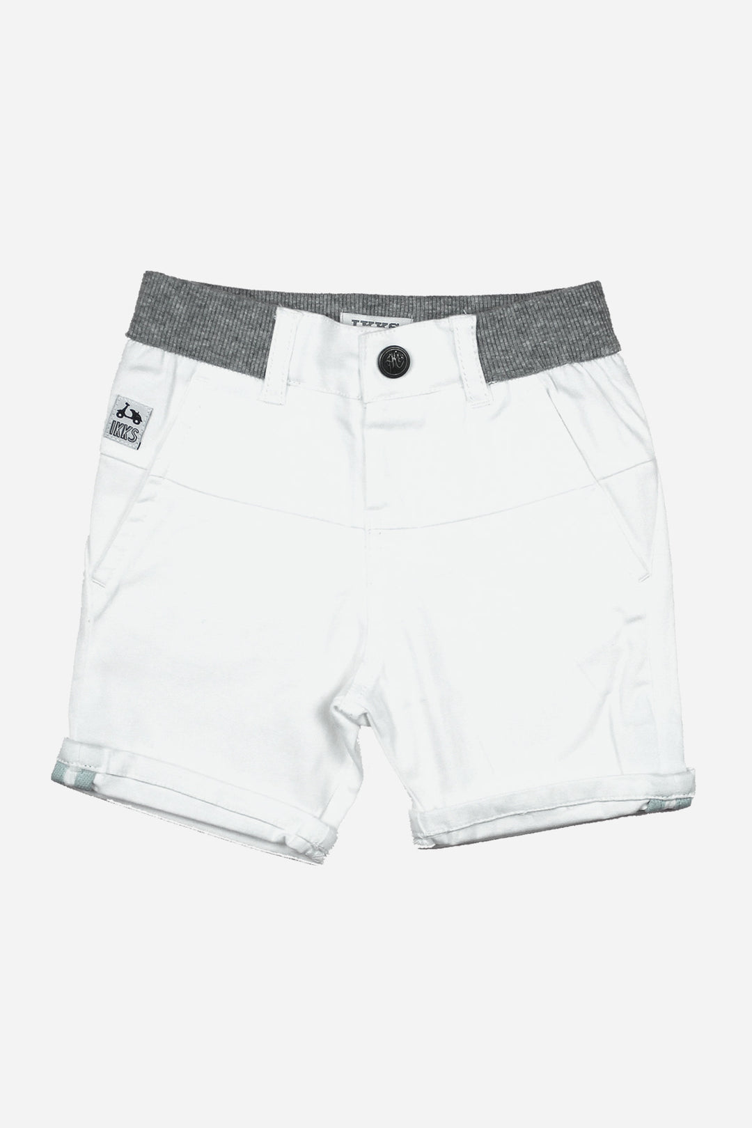 IKKS Tennis White Baby Boys Shorts (Size 6M left)