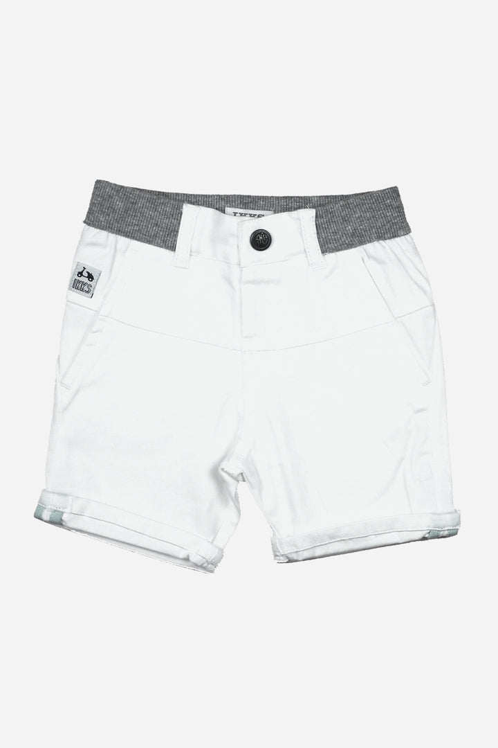 IKKS Tennis White Baby Boys Shorts (Size 6M left)