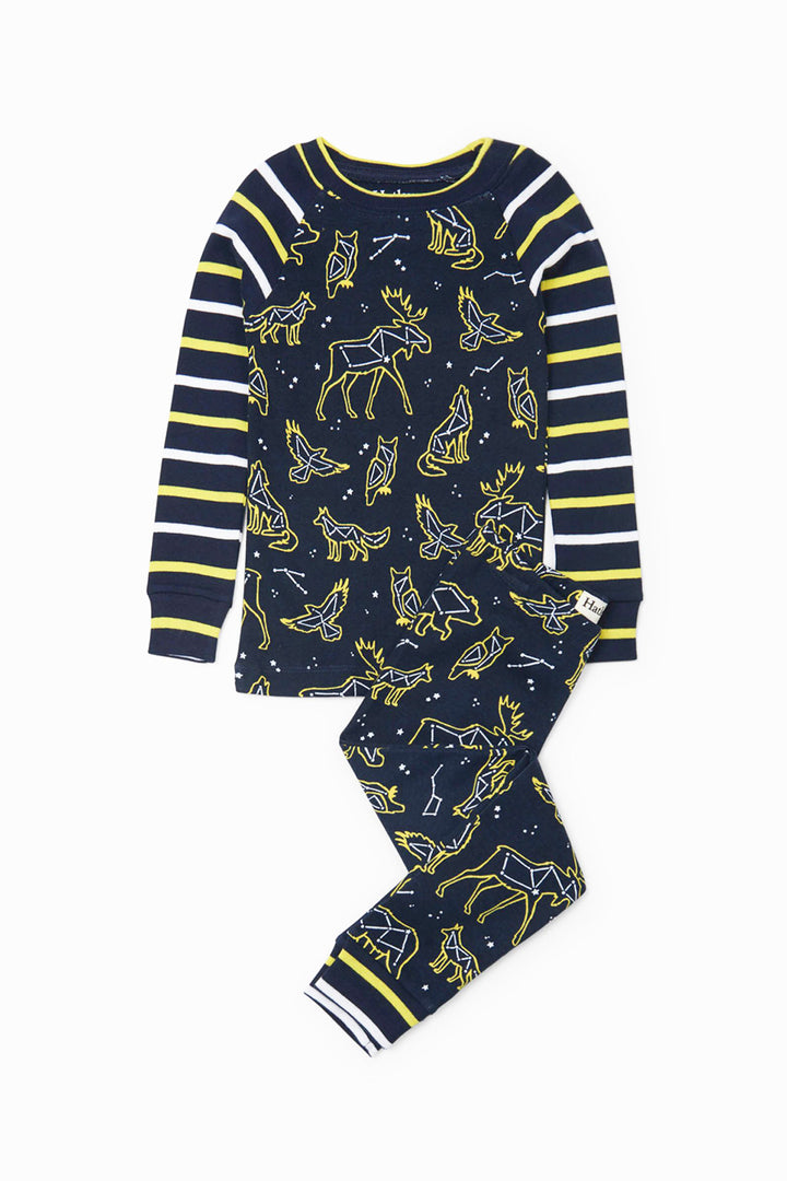 Hatley Wild Constellations Pajama Set