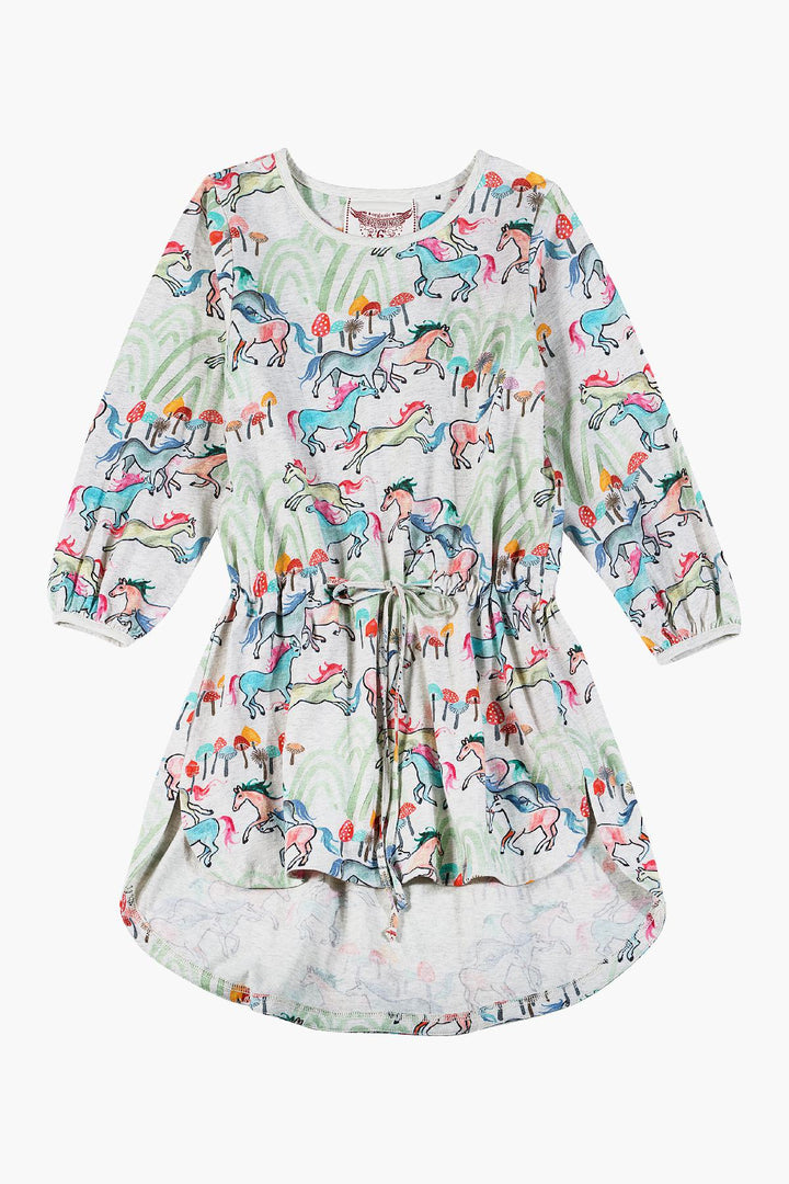 Paper Wings Wild Horses Dress