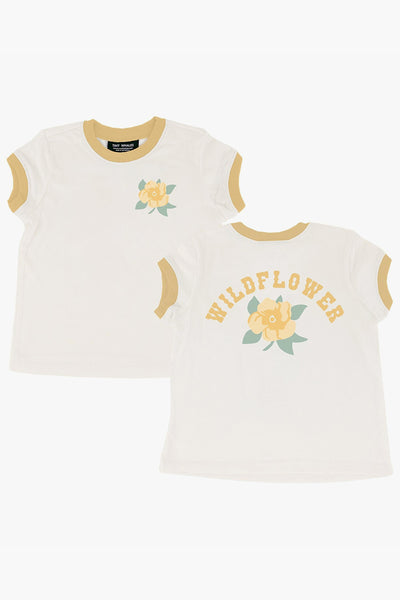Girls Shirt Tiny Whales Wildflower