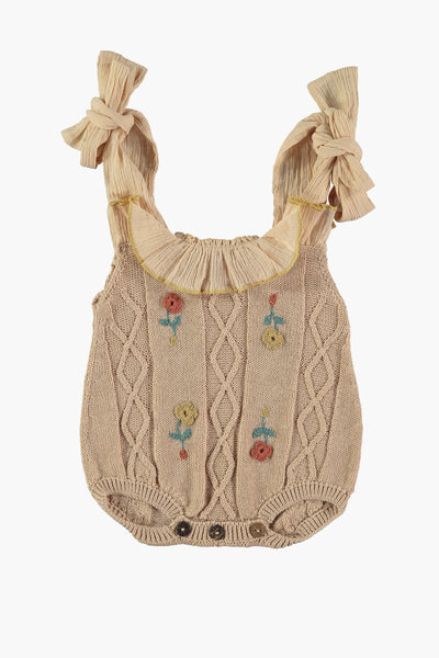 Baby Onesie Coco au Lait Wildflower Knit