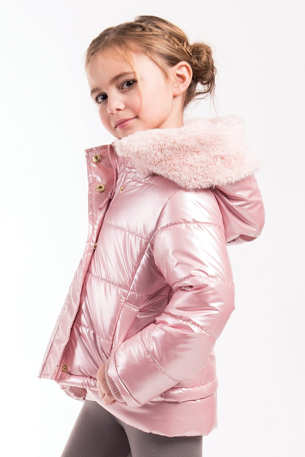 Imoga Willa Girls Jacket - Powder