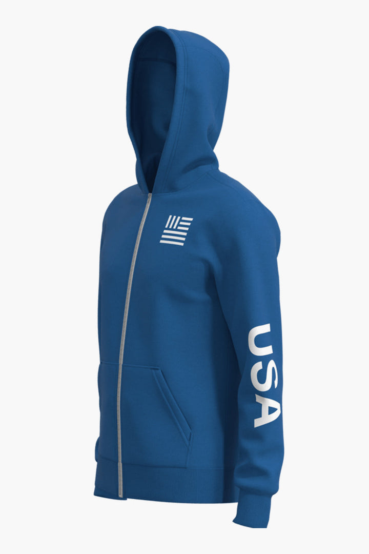 The North Face Youth Ic Usa Zip Kids Hoodie