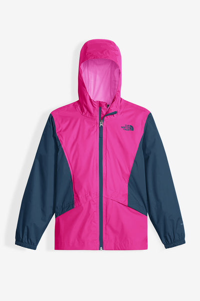 The North Face Girls' Zipline Rain Jacket - Petticoat Pink